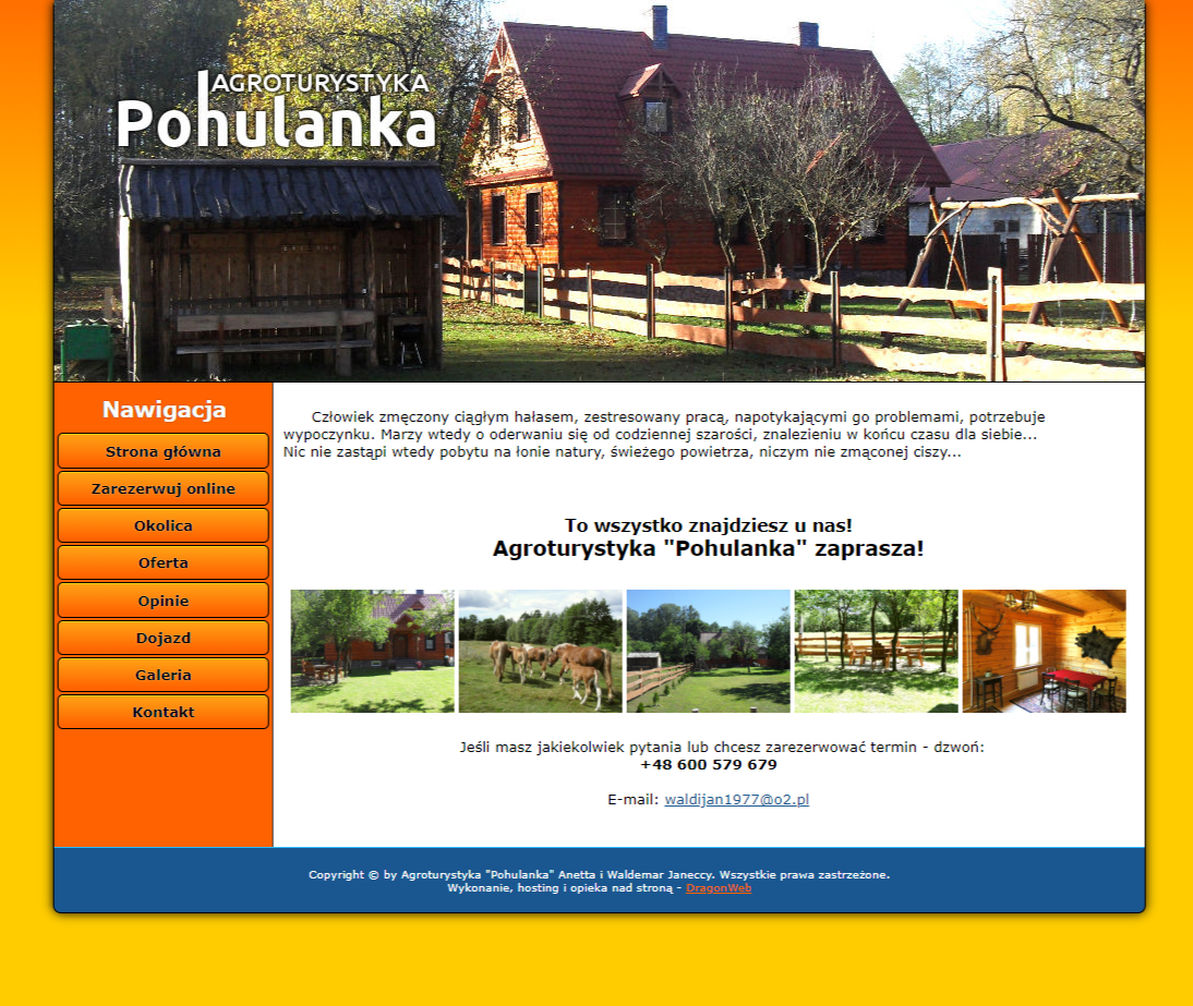 Agroturystyka Pohulanka